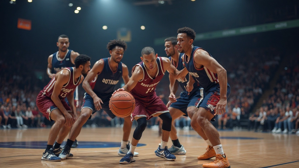 فريق يطبق ضغطاً دفاعياً عالياً على خط نقل الكرة في ملعب دولي